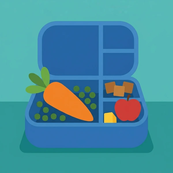 Carrot In Lunch Box arranged as a food scene with clear ingredient details and serving context
