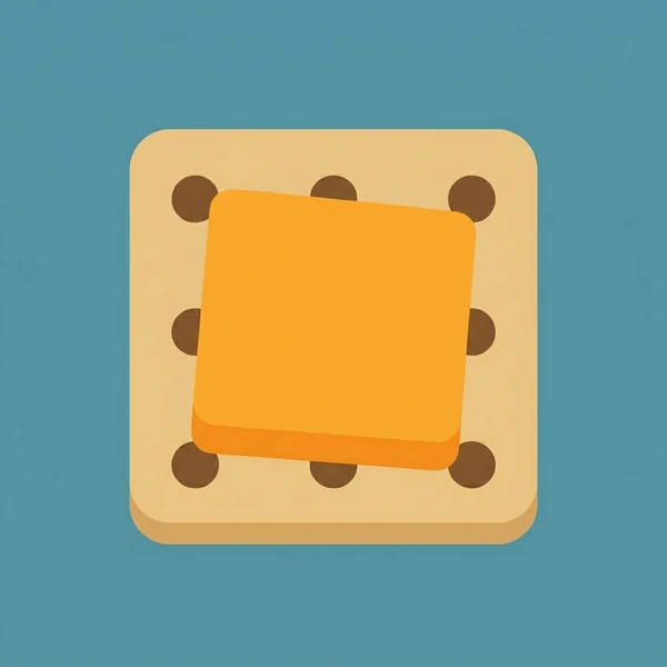 Cheddar On Cracker arranged as a fresh food scene with visible ingredient details and serving context