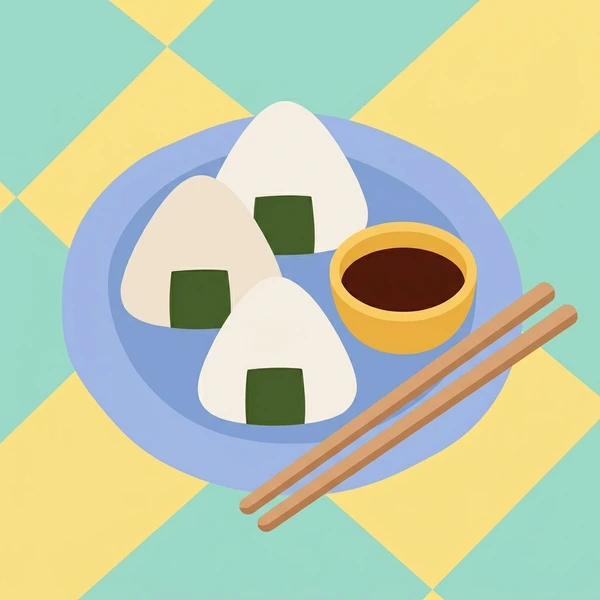 Rice Cakes On Snack Plate scene showing rice cake rounds, grain texture surface, toppings, and clean plate presentation in a food coloring puzzle