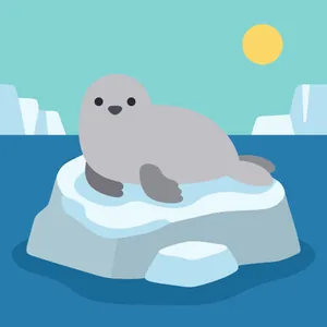 Alligator Resting on a Log